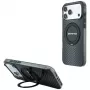 Mercedes AMG00126 AMG IML Double Layer Urban Line with Ring Stand MagSafe dėklas, skirtas iPhone 18 Pro / 17 Pro, juodas