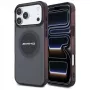 Mercedes AMG00130 AMG IML Transparent Bicolor Block MagSafe dėklas, skirtas iPhone 18 Pro Max / 17 Pro Max, juodas / bordo