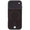 BMW Sign Frosted IML & Metal Logo MagSafe dėklas, skirtas iPhone 18 Pro Max / 17 Pro Max, bordo spalvos