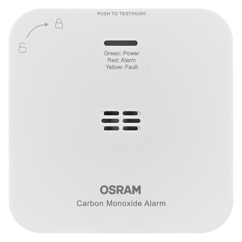 Osram SMART+ WiFi anglies monoksido (CO) detektorius, baltas