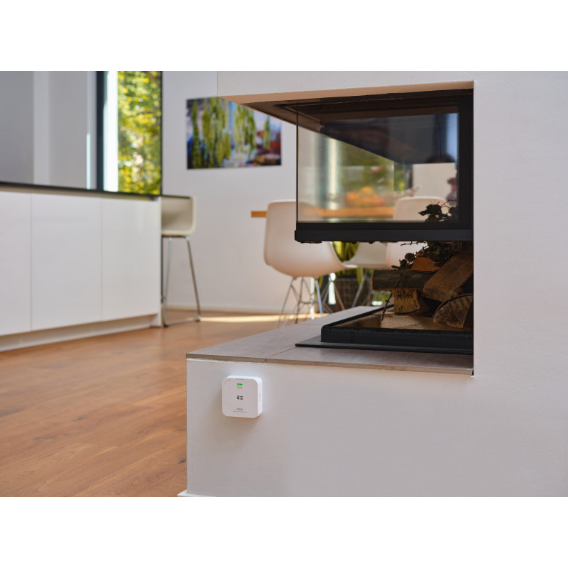 Osram SMART+ WiFi anglies monoksido (CO) detektorius, baltas