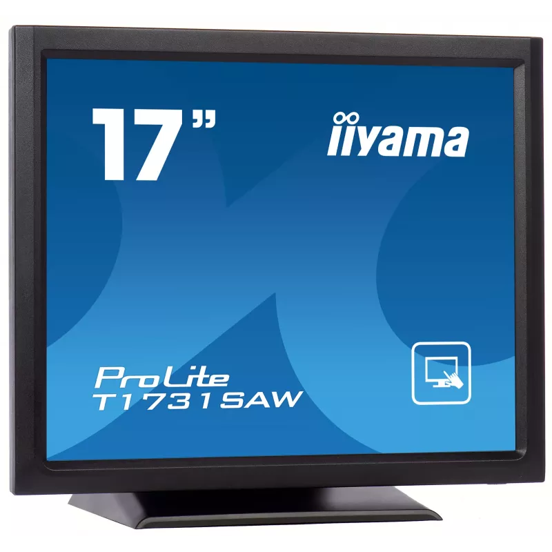 iiyama ProLite T1731SAW-B1 jutiklinis monitorius, 43,2 cm (17 colių), 1280x1024, juodas