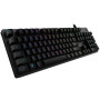 Logitech G512 mechaninė žaidimų klaviatūra, LIGHTSYNC, laidinė, šiaurietiško išdėstymo