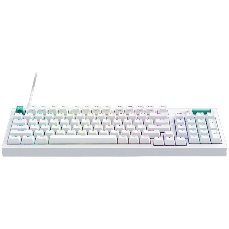 Logitech G316 X 75 mechaninė žaidimų klaviatūra, taktilinė, balta, US International
