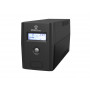 Alantec AP-BK800-02 nepertraukiamo maitinimo šaltinis UPS 800VA/480W, Tower, LCD, 2× CEE 7/3, USB, VRLA 1×9Ah