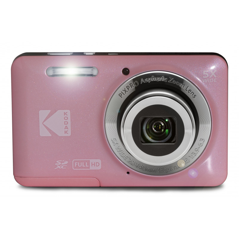 Kodak FZ55PK skaitmeninis fotoaparatas, rožinis