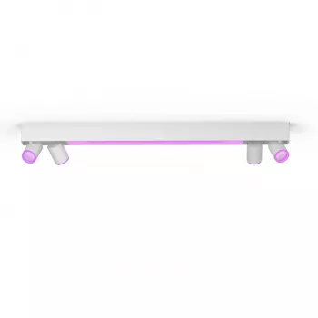 Philips Hue White & Color Ambiance Centris Spot šviestuvas, 4 šviesos taškai, 4200 lm, baltas