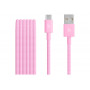 Apple USB-A–USB-C pintas kabelis, 1,5 m, rožinis