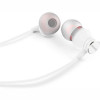 AIWA ESTM-50WT į ausis įdedamos stereo ausinės su mikrofonu, baltos
