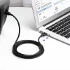 Ugreen US135 USB 2.0 A-B spausdintuvo kabelis, paauksuotas, 1 m, juodas