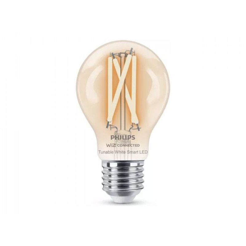 Philips Smart LED Filament A60 lemputė (2 vnt.), E27, 7 W, keičiamos baltos šviesos, Bluetooth, Wi-Fi