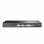 TP-Link SG3428X 24 prievadų 10/100/1000 Mbps valdomas L2+ komutatorius, 4 SFP+ prievadai, montuojamas spintoje