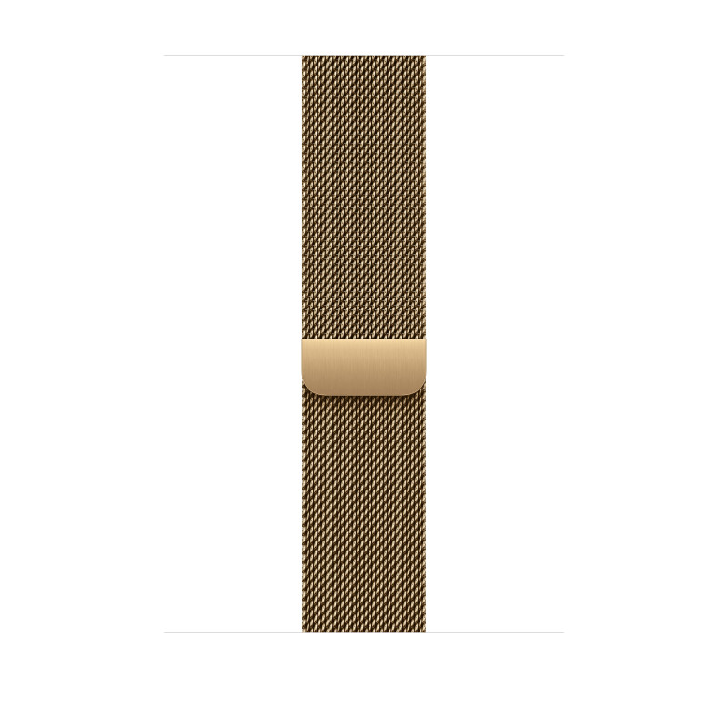Apple Milanese Loop laikrodžio apyrankė MJNQ4ZM/A, 46 mm, M/L, ryškiai auksinė