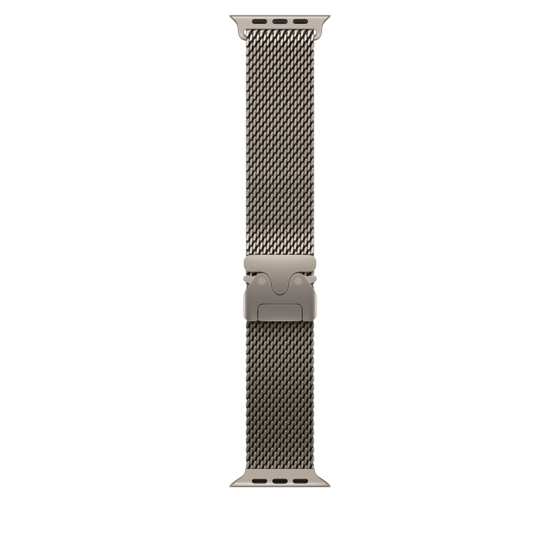 Apple MK0E4ZM/A Apple Watch titano Milano apyrankė, 49 mm, natūralaus titano spalvos, Large