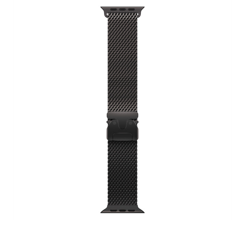Apple MK0Q4ZM/A Apple Watch titano Milano apyrankė, 49 mm, juodo titano spalvos, Large