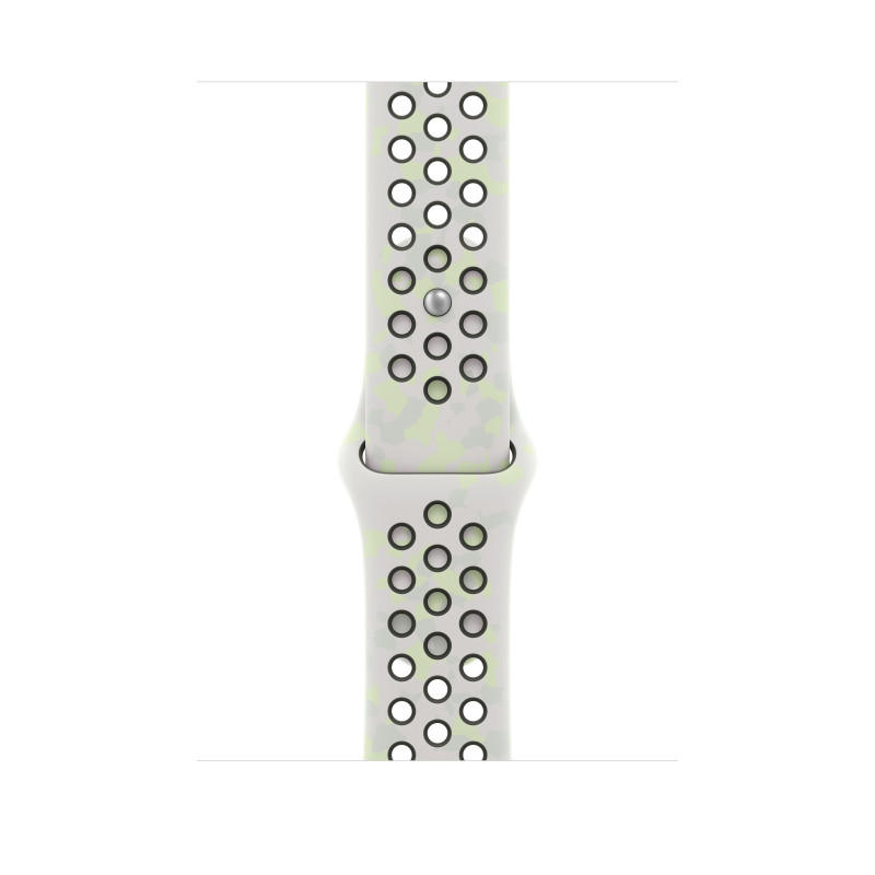 Apple Nike Sport Band dirželis Apple Watch 46 mm, Essential White, S/M, MKTQ4ZM/A