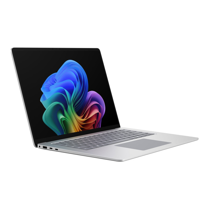 Microsoft Surface Laptop 8 15" EP2-54720 nešiojamasis kompiuteris, Intel Core Ultra 5 335, 16 GB RAM, 512 GB SSD, Windows 11 Pro, DE klaviatūra, platininis