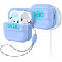 ESR Pulse HaloLock MagSafe dėklas Apple AirPods 4 / 5, šviesiai mėlynas