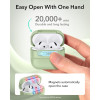 ESR Pulse HaloLock MagSafe dėklas Apple AirPods 4 / 5, šviesiai žalias