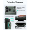 ESR Cyber Tough Kickstand MagSafe dėklas Apple iPhone 17 Pro / 18 Pro, žalias
