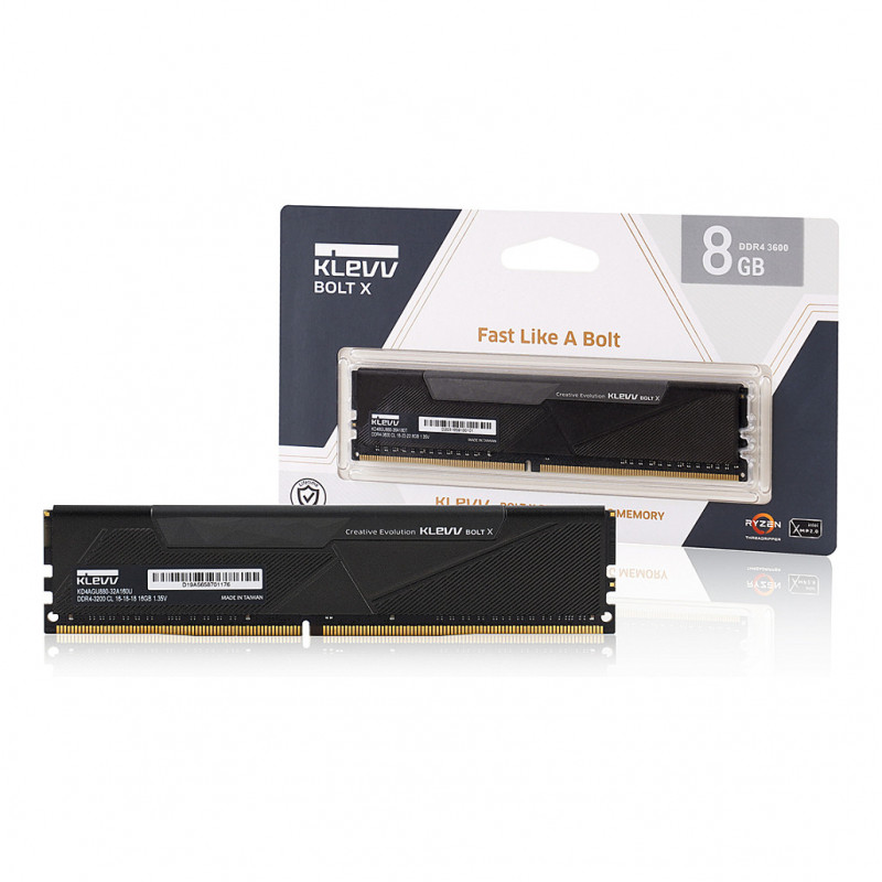 Klevv Bolt X KD48GU880-36A180T DDR4-3600 8 GB atminties modulis