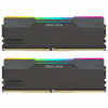 Klevv Cras V RGB KD5AGUA80-64B300G DDR5-6400 CL30 32 GB (2 x 16 GB) atminties rinkinys, juodas
