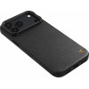 LAUT Lux Edge dėklas Apple iPhone 18 Pro / 17 Pro, MagSafe, anglies juodumo