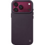 LAUT Lux Edge dėklas Apple iPhone 18 Pro Max / 17 Pro Max, MagSafe, deep plum