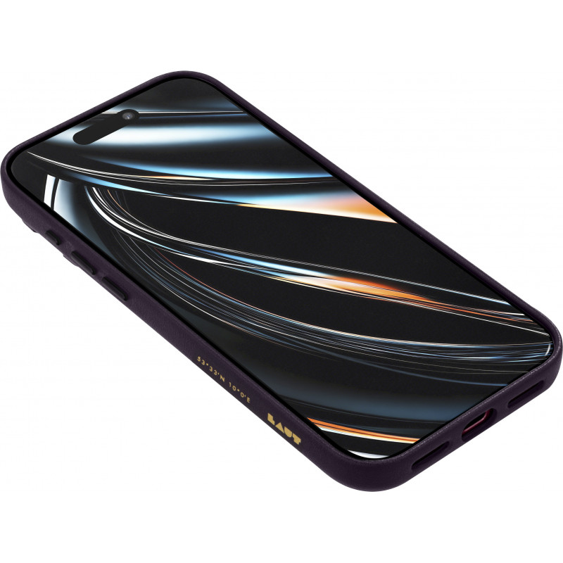 LAUT Lux Edge dėklas Apple iPhone 18 Pro Max / 17 Pro Max, MagSafe, deep plum