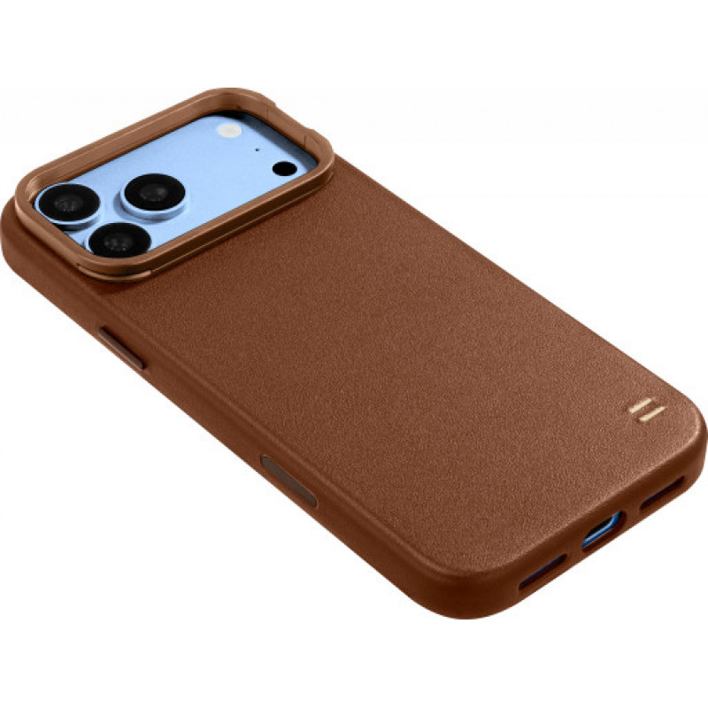 LAUT Lux Edge dėklas Apple iPhone 18 Pro Max / 17 Pro Max, MagSafe, cocoa brown