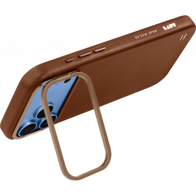 LAUT Lux Edge dėklas Apple iPhone 18 Pro Max / 17 Pro Max, MagSafe, cocoa brown