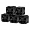 Arctic S4028-6K ACFAN00273A serverio ventiliatoriai, 40 x 40 x 28 mm, 6000 aps./min. (5 vnt.)