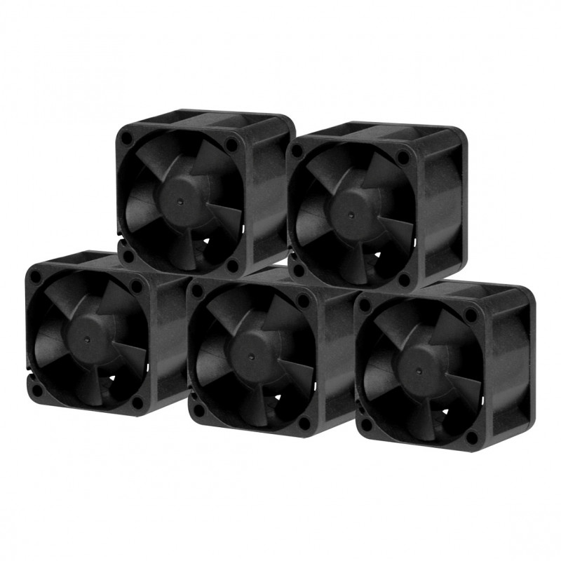 Arctic S4028-6K ACFAN00273A serverio ventiliatoriai, 40 x 40 x 28 mm, 6000 aps./min. (5 vnt.)