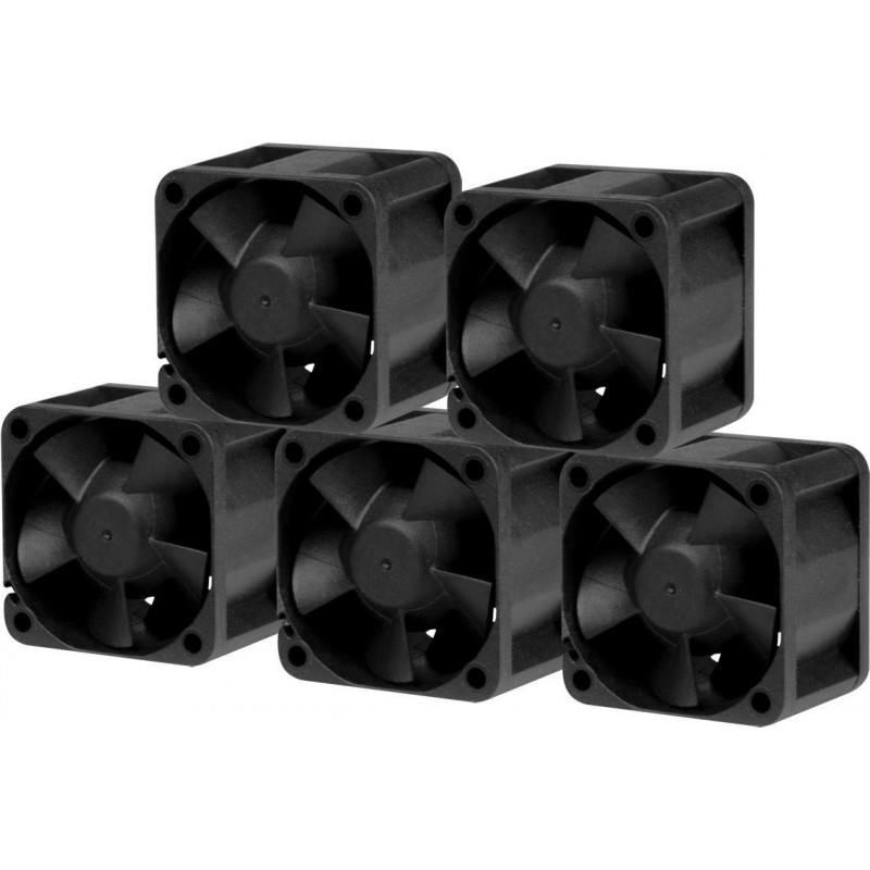 Arctic S4028-6K ACFAN00273A serverio ventiliatoriai, 40 x 40 x 28 mm, 6000 aps./min. (5 vnt.)