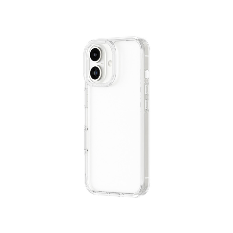 AmazingThing Minimal Case telefono dėklas, skirtas iPhone 16 Plus, skaidrus