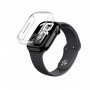 AmazingThing Minimal Case apsauginis dėklas Apple Watch 46 mm, skaidrus