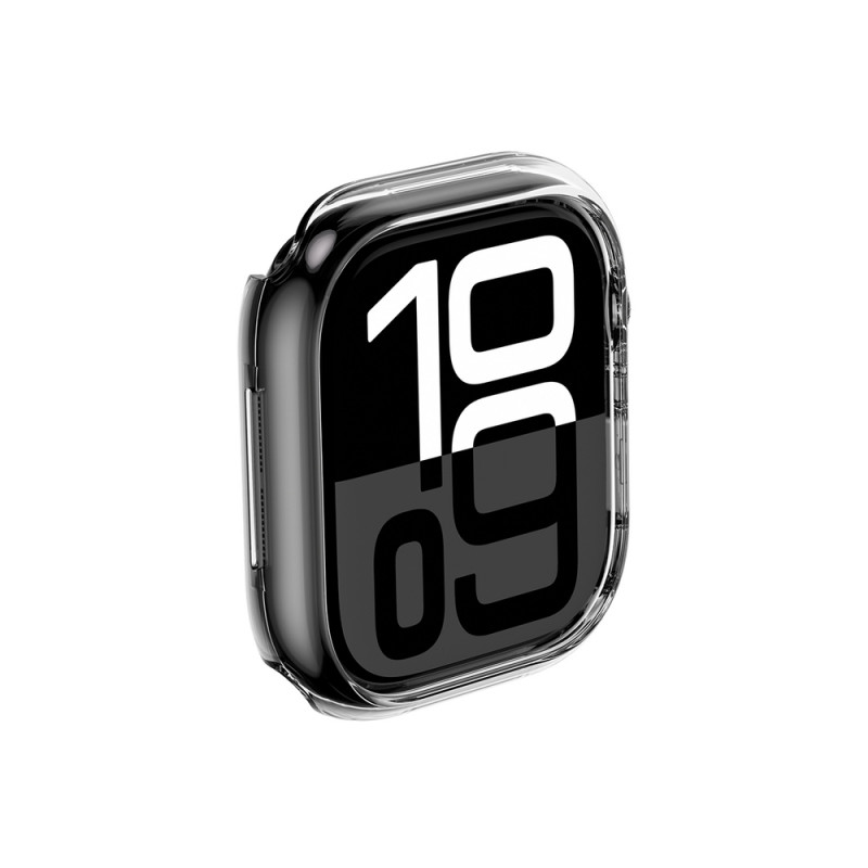 AmazingThing Minimal Case apsauginis dėklas Apple Watch 46 mm, skaidrus
