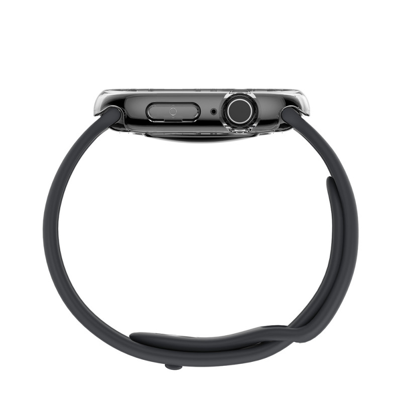 AmazingThing Minimal Case apsauginis dėklas Apple Watch 46 mm, skaidrus