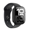 AmazingThing Radix Glass apsauginis dėklas Apple Watch 42 mm, grūdintas stiklas, juodas