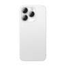 AmazingThing AR Aluminum 3 Lens Glass kameros objektyvų apsauga su rėmeliu, skirta iPhone 16 Pro / 16 Pro Max, sidabrinė