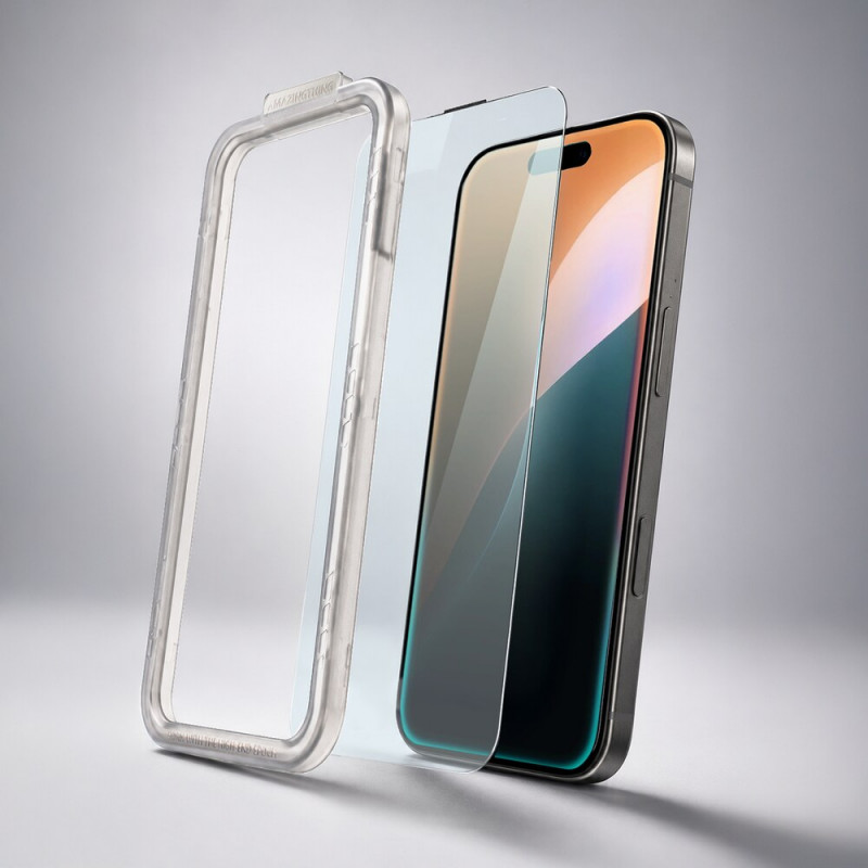 AmazingThing Titan Max FusionFilter 7 grūdintas stiklas, skirtas iPhone 17 Pro Max