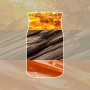 Yankee Candle YC Signature Amber & Sandalwood vidutinė žvakė