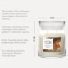 Yankee Candle YC Signature Amber & Sandalwood vidutinė žvakė