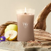 WoodWick Cashmere didelė žvakė, 610 g, ruda