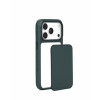 Mujjo Troubadour modulinis odinis dėklas, skirtas Apple iPhone 18 Pro / 17 Pro, su MagSafe, obsidiano žalias