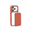 Mujjo Troubadour modulinis odinis dėklas, skirtas Apple iPhone 18 Pro / 17 Pro, su MagSafe, terakotinis