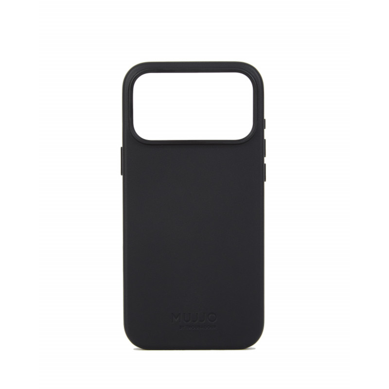 Mujjo Troubadour odinis dėklas, skirtas Apple iPhone 18 Pro Max / 17 Pro Max, su MagSafe, juodas