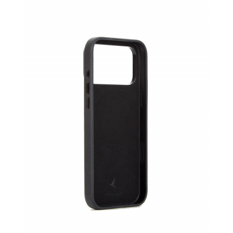 Mujjo Troubadour odinis dėklas, skirtas Apple iPhone 18 Pro Max / 17 Pro Max, su MagSafe, juodas