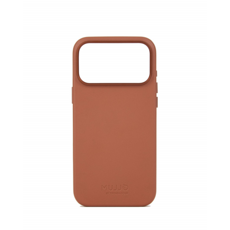 Mujjo Troubadour odinis dėklas, skirtas Apple iPhone 18 Pro Max / 17 Pro Max, su MagSafe, šviesiai rudas