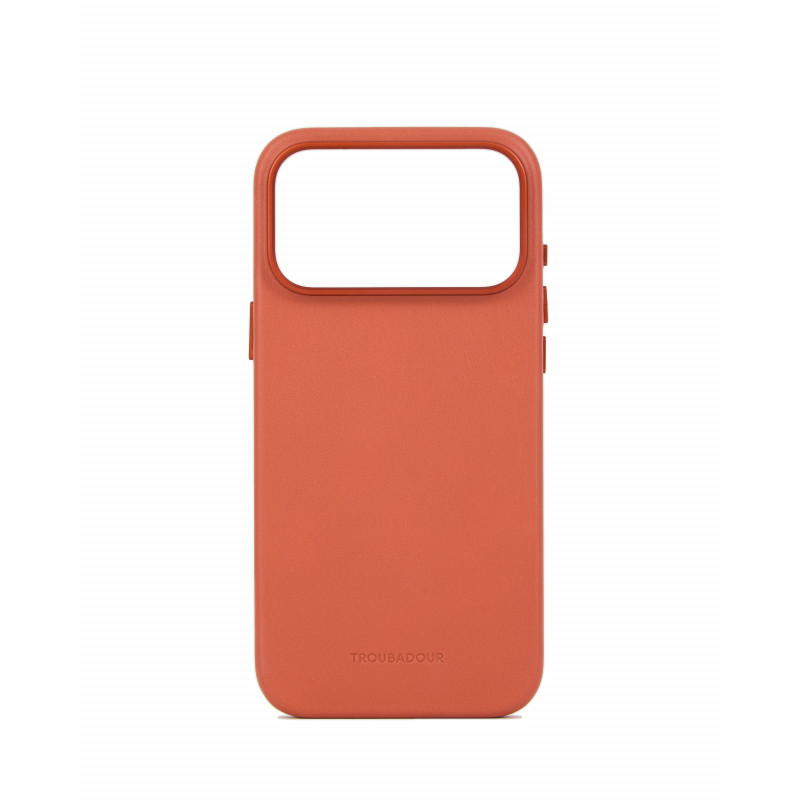 Mujjo Troubadour odinis dėklas, skirtas Apple iPhone 18 Pro Max / 17 Pro Max, su MagSafe, terakotinis